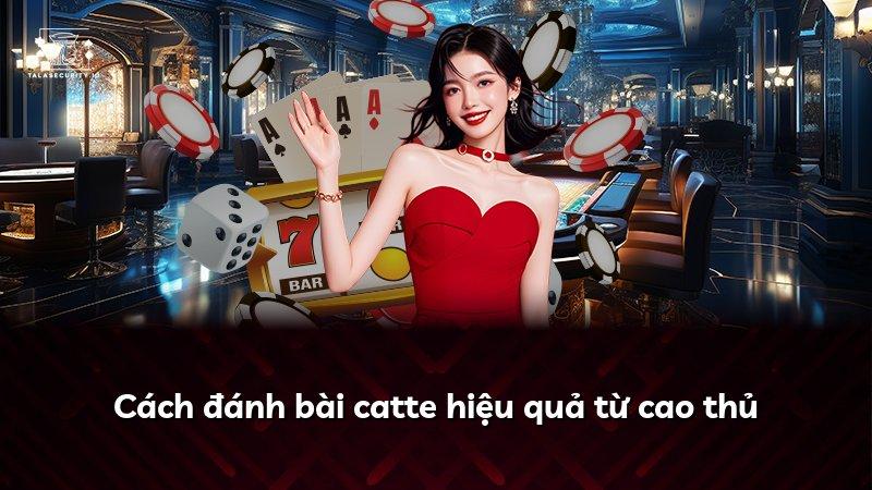 Cách đánh bài catte hiệu quả từ cao thủ