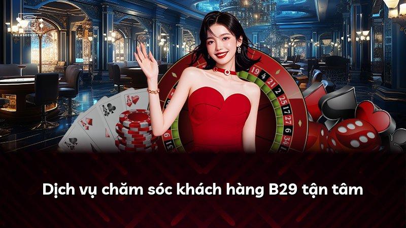 Dịch vụ chăm sóc khách hàng B29 tận tâm