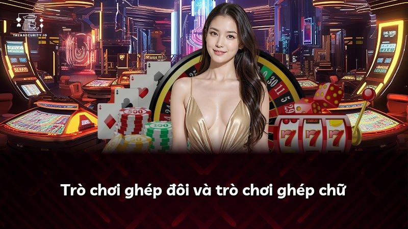 Trò chơi ghép đôi và trò chơi ghép chữ